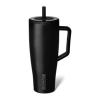 Tumblr Vaso aislado BruMate Era a prueba de fugas con tapa y pajilla 40 onzas - Negro mate