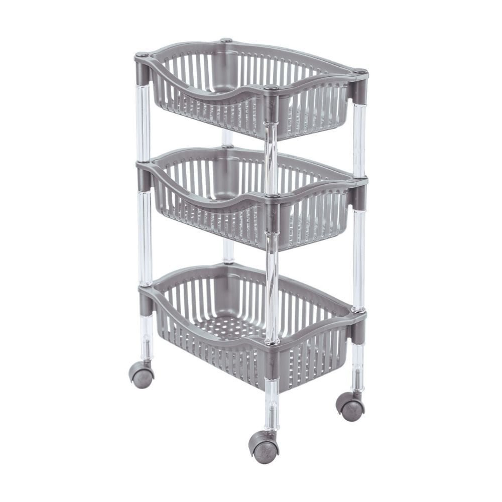 Organizador a Piso Kristal Mediano 3 Niveles Rey