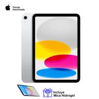 Apple iPad 11"" Chip A16 256gb Wifi 2025 Silver con Mica Hidrogel