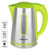 Hervidor Eléctrico 2 Litros Acero BK-208B Verde
