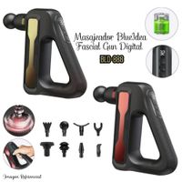Masajeador BlueIdea Fascial Gun Digital BLD-888-RA