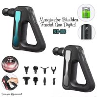 Masajeador BlueIdea Fascial Gun Digital BLD-888-CP