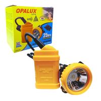 Linterna Minero Kj4.2lm Opalux 25hrs Con Cargador