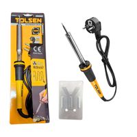 Cautin Electrico Tolsen 100W con Soporte Metálico 38065