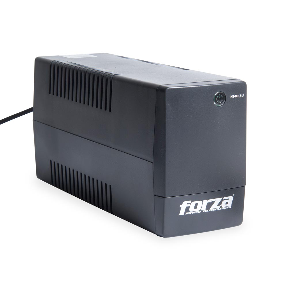 UPS Forza 1000VA/500W Negro con Protección de Sobretensiones