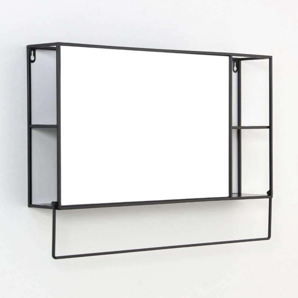 Espejo Brillante de Vidrio Orange Modelo JB01684 40x60cm Transparente