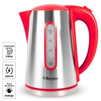 Hervidor Eléctrico 2 Litros Acero Red BK-208B