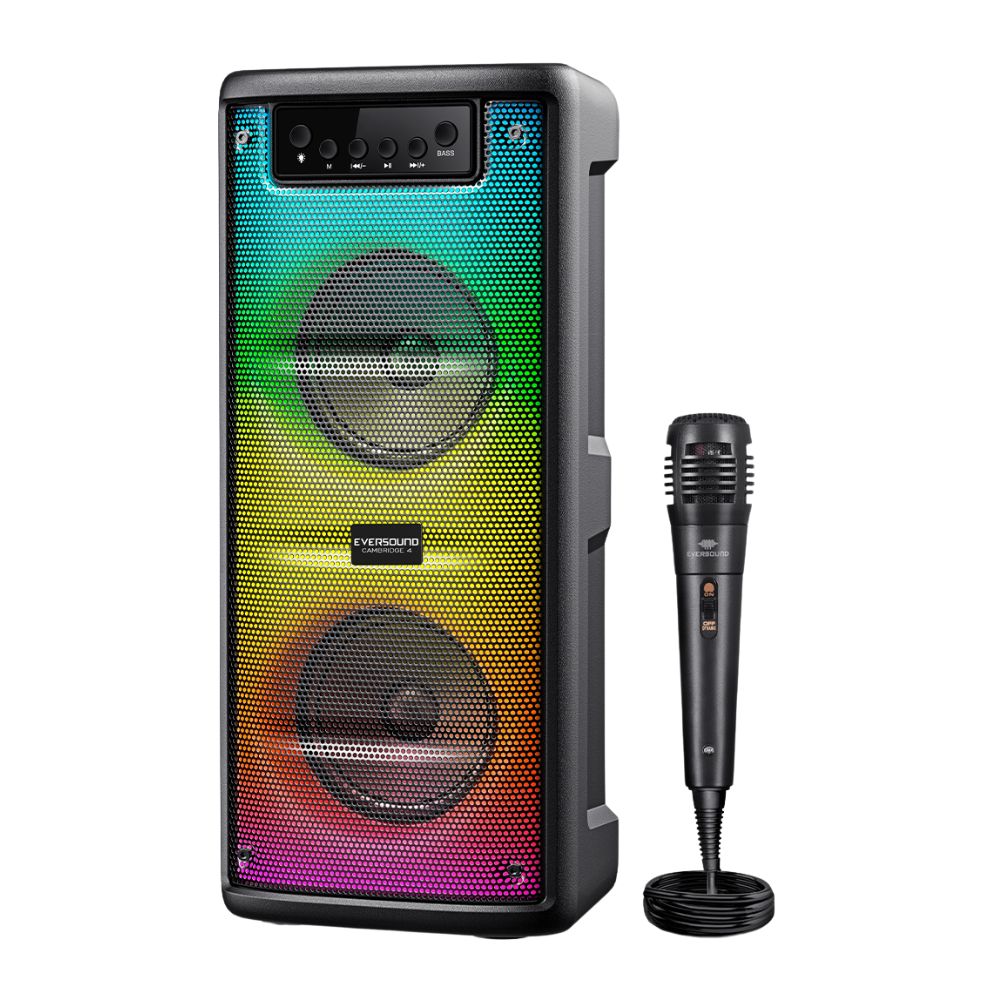 Parlante Bluetooth Eversound Cambridge 4? – EV 5422 con Micrófono Alámbrico