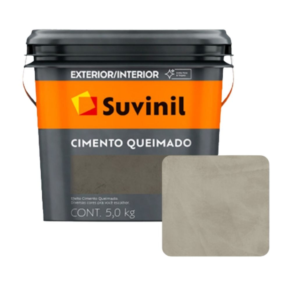 Pintura Efecto Cemento Quemado Suvinil Avenida Expresa 5kg