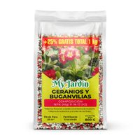 Fertilizante para Geranios y Buganvilias 800gr My Jardín