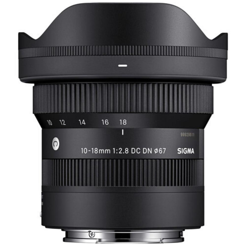 Lente Sigma 10-18mm f/2.8 DC DN Contemporary para Sony E