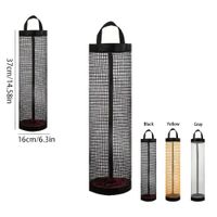 Dispensador Colgante Multiuso Para Cocina Plegable Negro