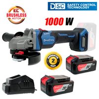 AMOLADORA INALAMBRICA INDUSTRIAL 5 PULG DONGCHENG DCSM04-125EM 20V 2BAT X 4AH BRUSHLESS