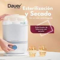 Esterilizador y Secador de Biberones con Vaporizador Dispositivo Smart Care 3 en 1 para Bebes