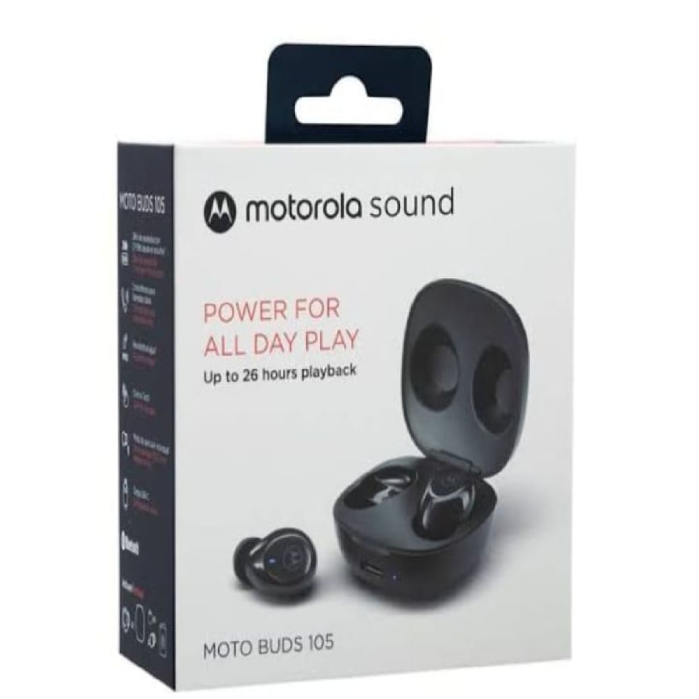Audifono Motorola Moto Buds 105 Negro