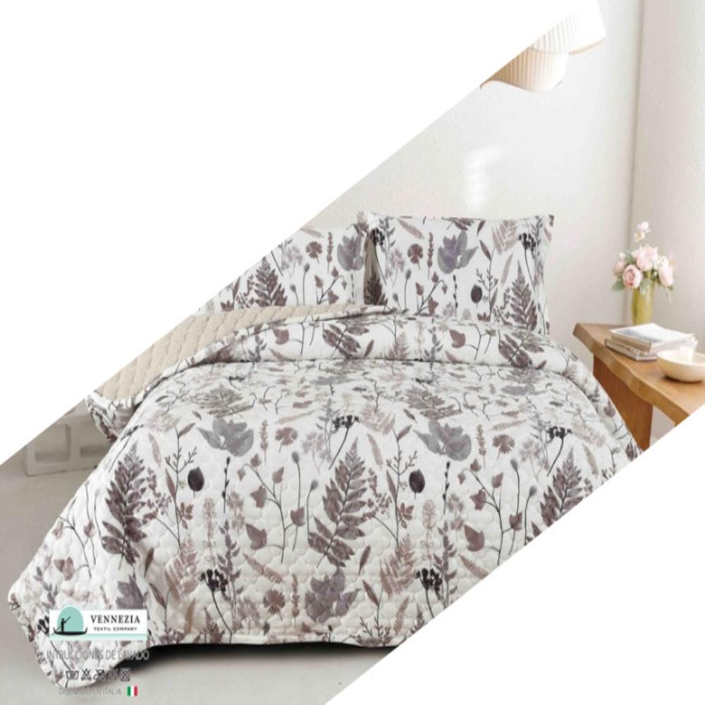 Set de Edredon 1.5 pz Patagonico Piel de Angel c/ Carnero Venezia 100% Algodón de 5 Piezas - A12