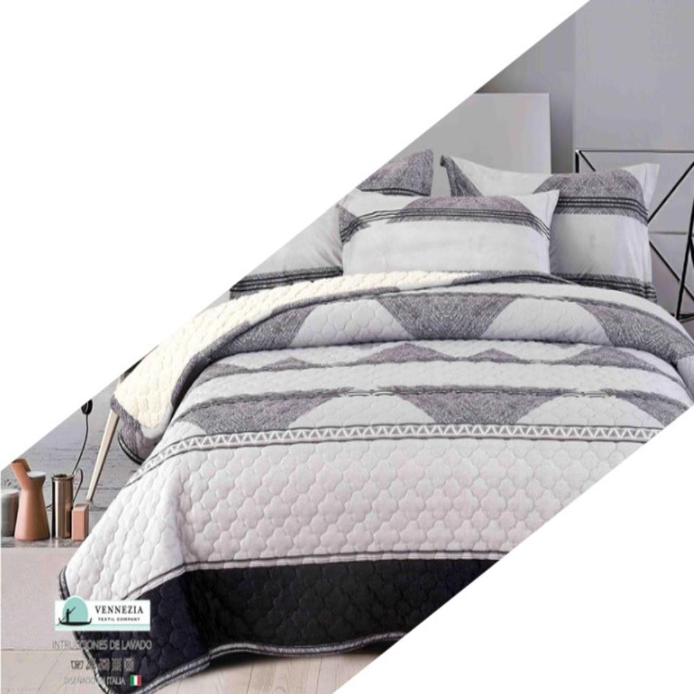 Set de Edredon 2 pz Patagonico Piel de Angel c/ Carnero Venezia 100% Algodón de 5 Piezas - B6