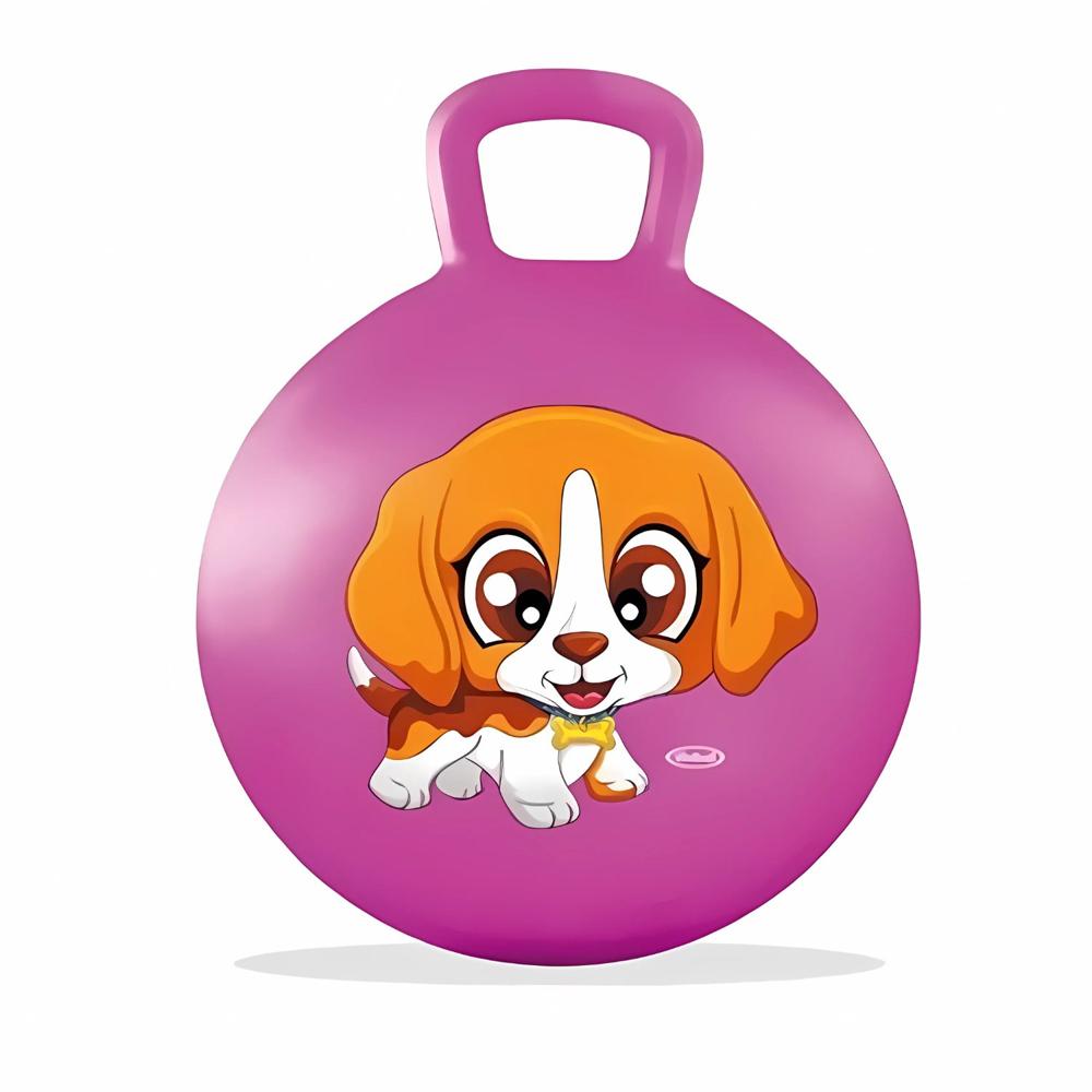 PELOTAS SALTARINAS ANIMALITOS ROSADO