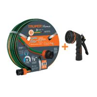 Combo Manguera de Riego 1/2"" 20 Metros y Pistola de Riego Metálica Truper