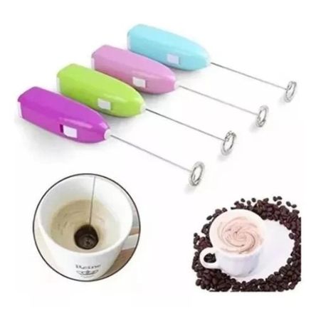 Batidor Espumador de Café Leche Huevos - Color aleatorio Batidor Espumador de Café Leche Huevos - Color aleatorio