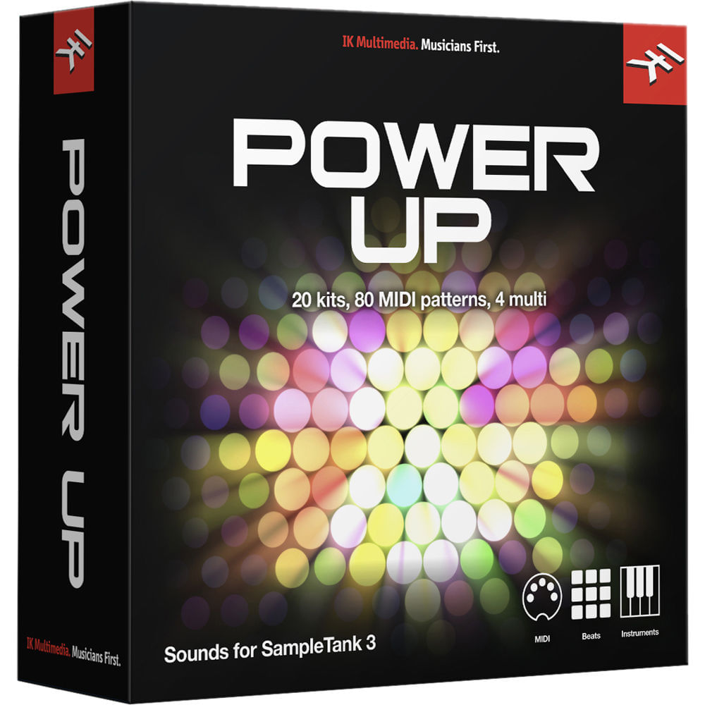 IK Multimedia Power Up - Biblioteca de Sonidos SampleTank 3 (Descarga) - Producción de Música Electr