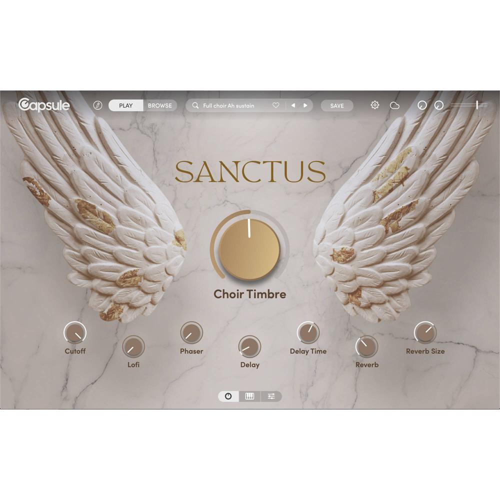 Instrumento Virtual de Voz Humana Capsule Audio Sanctus (Perpetuo) - Coro de 24 Voces Masculinas y F