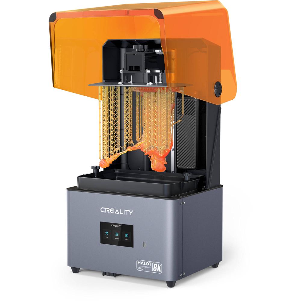 Impresora 3D de Resina Creality HALOT-MAGE: Pantalla Monocromática 8K, Volumen de Construcción 8.7""x