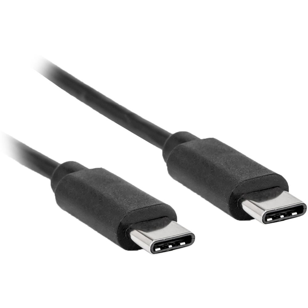 Cable Rocstor Premium USB-C 2.0 (3 pies, Negro) - Conectores USB-C Macho Duales, Interfaz USB 2.0, V