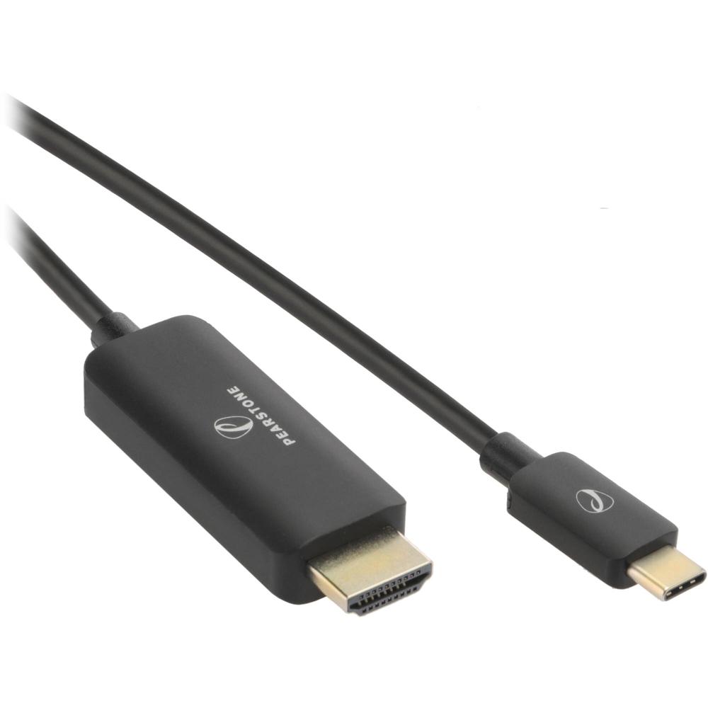 Cable Pearstone USB-C Macho a HDMI Macho 8K (3.3') - Soporta 8K a 60 Hz, UHD 4K a 120 Hz, HDR10+, Do