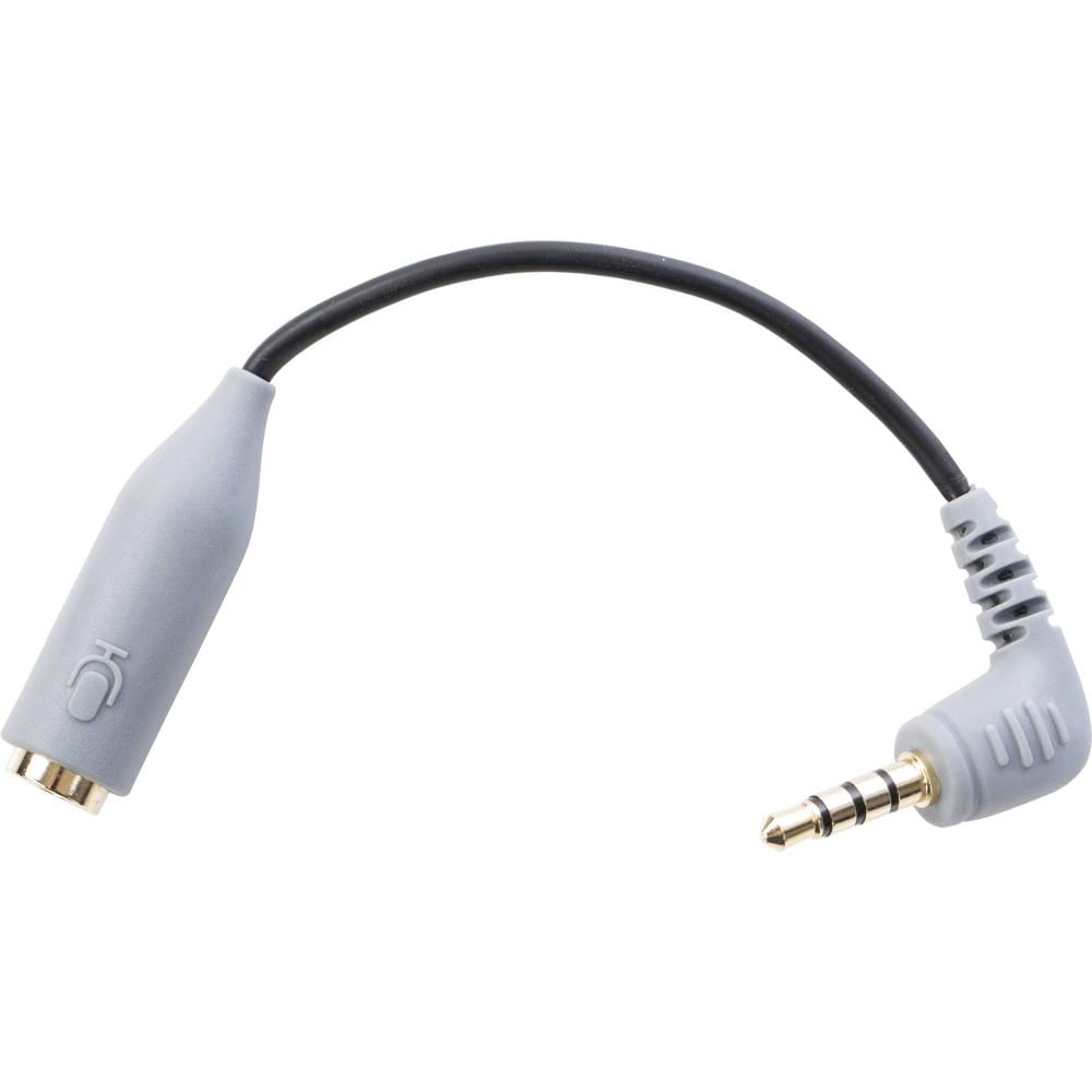 Adaptador de Micrófono Movo Photo MC3 3.5mm TRS Femenino a 3.5mm TRRS Masculino para Smartphones - C