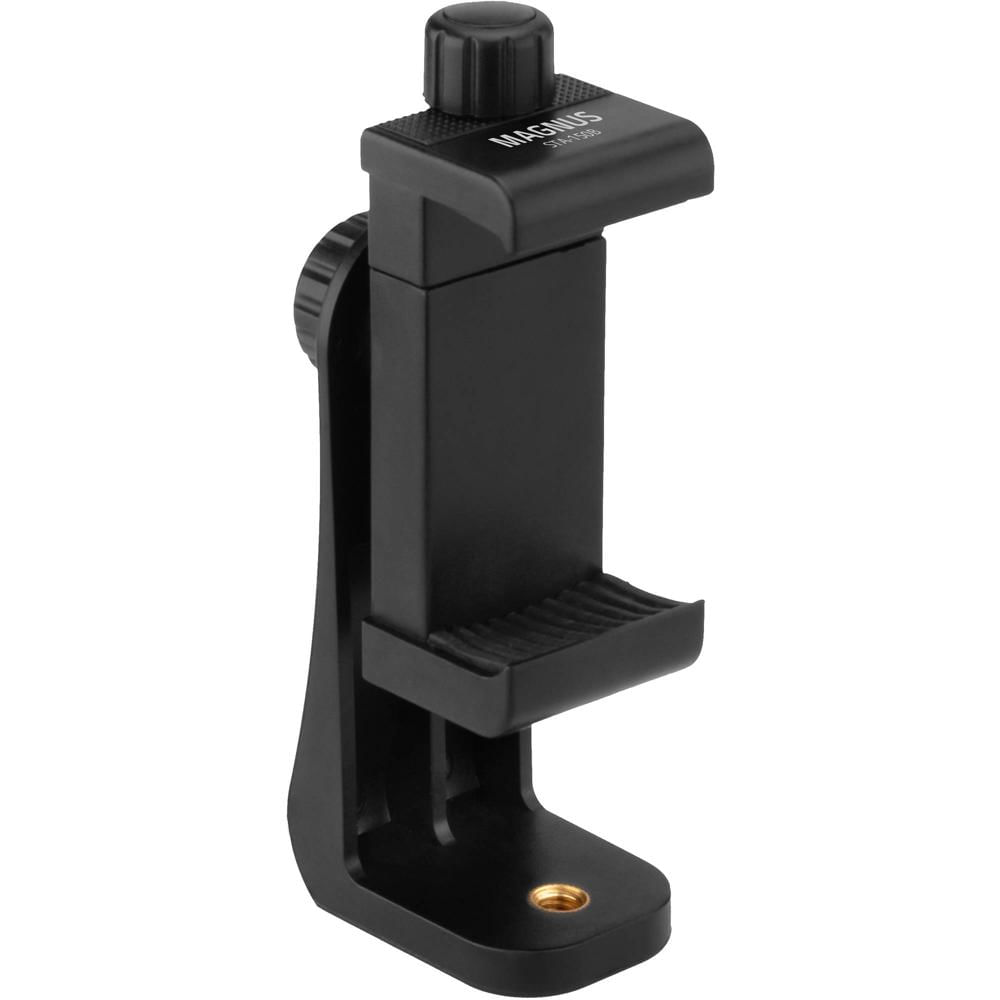 Adaptador de Trípode Magnus STA-150B para Smartphones con Cabezal Giratorio 360° y Abrazadera de Tor