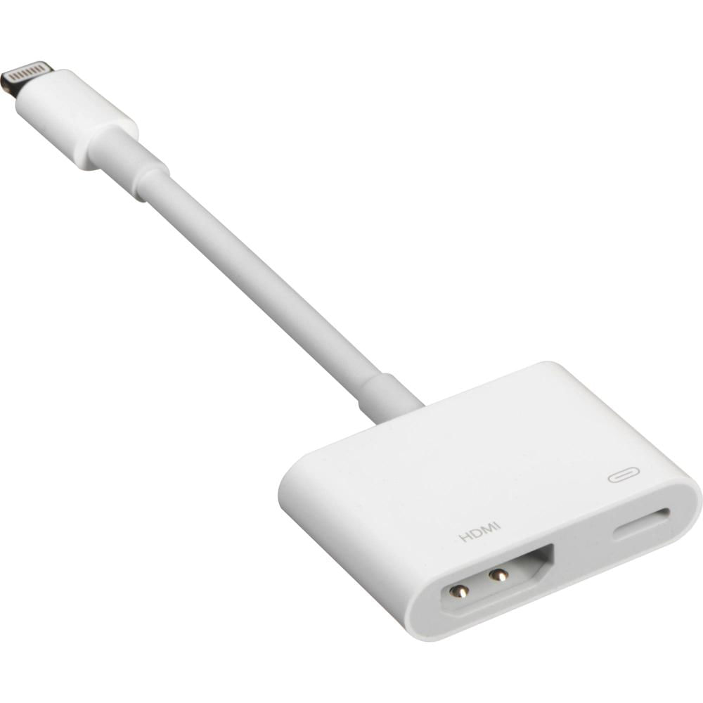 Adaptador AV Digital Apple Lightning - Conector Lightning Macho, Puerto HDMI Hembra, Conector Lightn