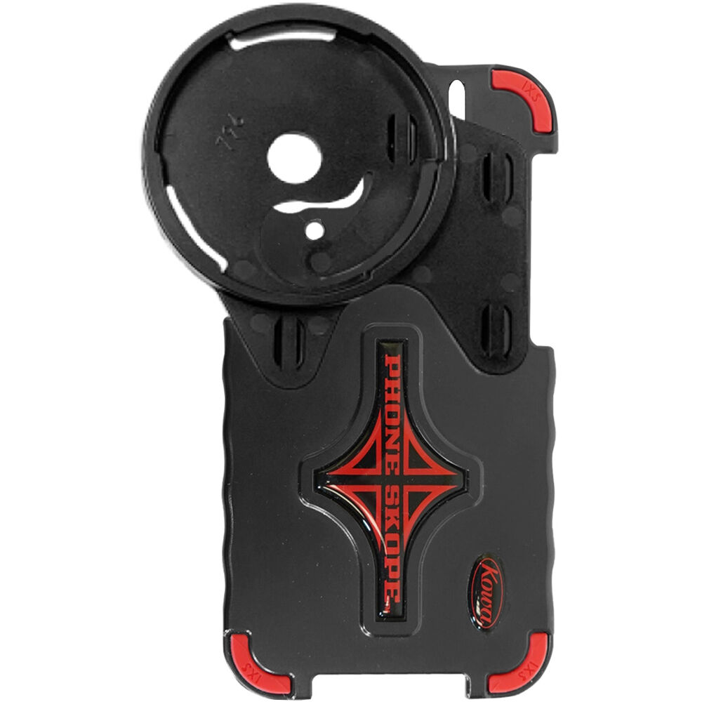 Adaptador Kowa Phone Skope para Smartphone Digiscoping con Anillos de Ocular (iPhone 12 Pro Max) - C