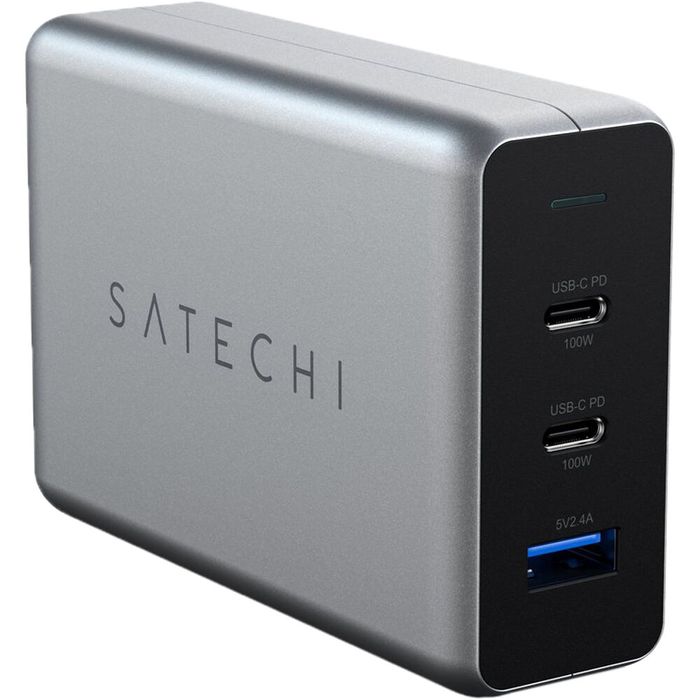 Cargador Viaje Satechi 100W Puertos USB Promart