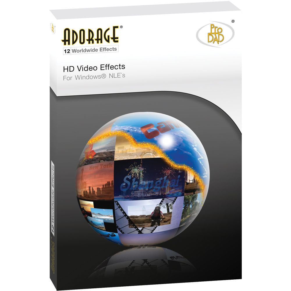 proDAD Adorage Effects Package 12 - Efectos HD para Videos de Vacaciones y Viajes con 2000+ Transici