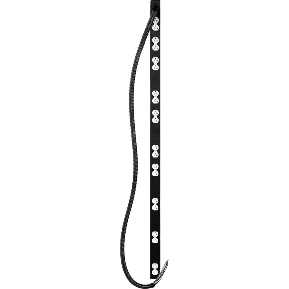 Tira de Poder Lowell Manufacturing ACS-2020-6C-HW con 20 Salidas y 6 Circuitos, 6' de Conduit Pigtai