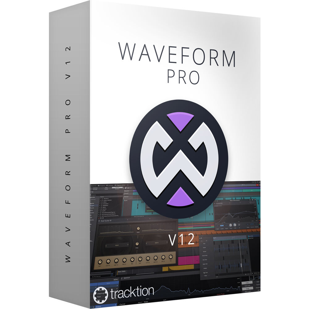 Tracktion Waveform Pro 12 - Software de Producción Musical (Descarga) con Funciones Avanzadas y Herr