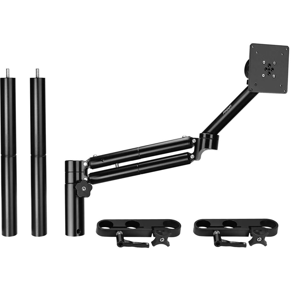 Soporte de Monitor Proaim Híbrido 75mm/100mm VESA para Carros de Video Victor - Capacidad de 26.5 lb