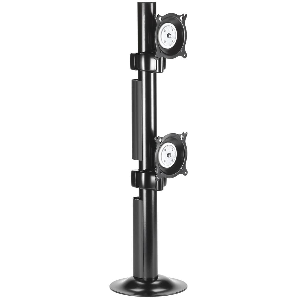 Soporte de Monitor Vertical Doble Chief KTG230B (Negro) - Para Pantallas Dobles (hasta 35 lbs cada u