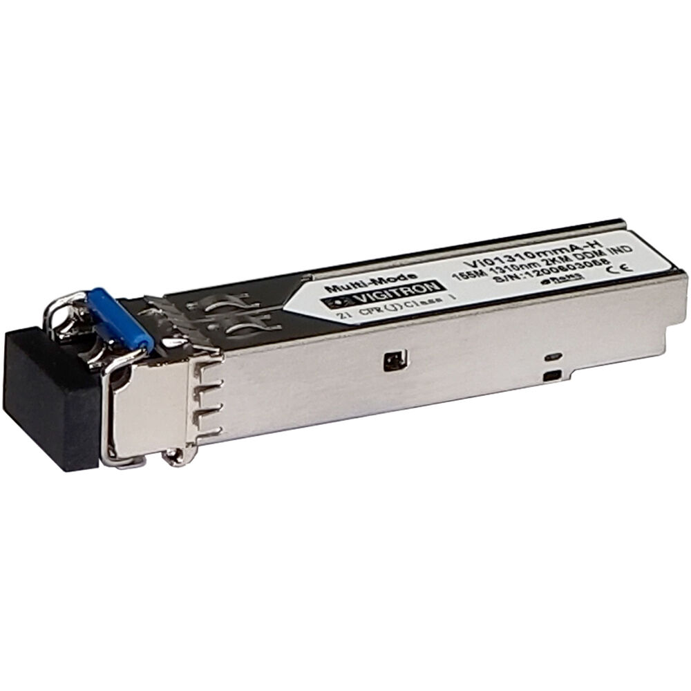 Transceptor Vigitron Vi01310MMA-H SFP Multi-Mode con Conector LC Dúplex, 1.25 Gb/s, Soporte de Fibra