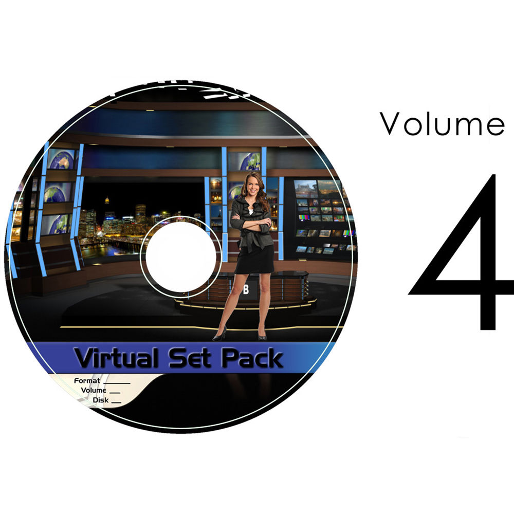 Virtualsetworks Paquete de Sets Virtuales 4 HDX (Descarga) - 10 Sets 2560 x 1680, Formato .psd, Pers