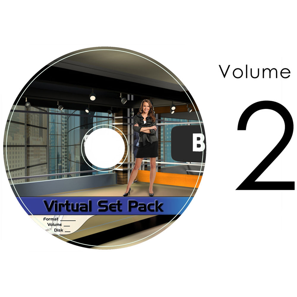 Virtualsetworks Paquete de Sets Virtuales 2 4K (Descarga) - 10 Sets Sin Regalías, Personalización Mu