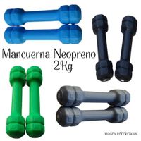 Mancuernas de Neopreno de 2 Kg - NZ