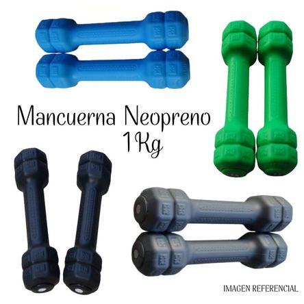 Mancuernas de Neopreno de 1 Kg - NZ Mancuernas de Neopreno de 1 Kg - NZ