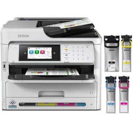 Impresora Epson WorkForce Pro WF-C5890 Imprime, Escanea, Copia, Fax, LAN, WiFi, USB