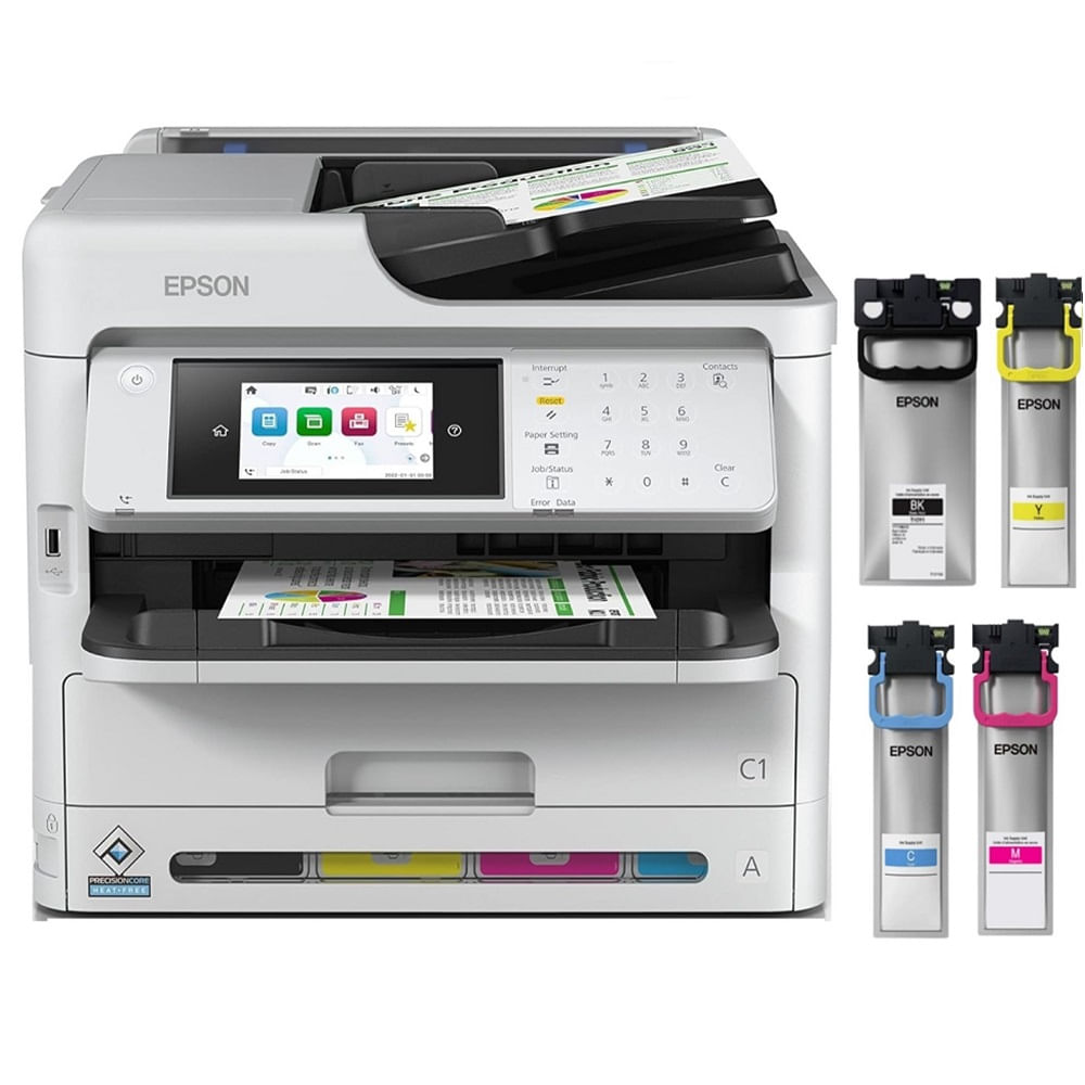 Impresora Epson Workforce Pro Wf-C5810 Multifuncional Fax, Lan, Wifi Impresora Epson Workforce Pro Wf-C5810 Multifuncional Fax, Lan, Wifi