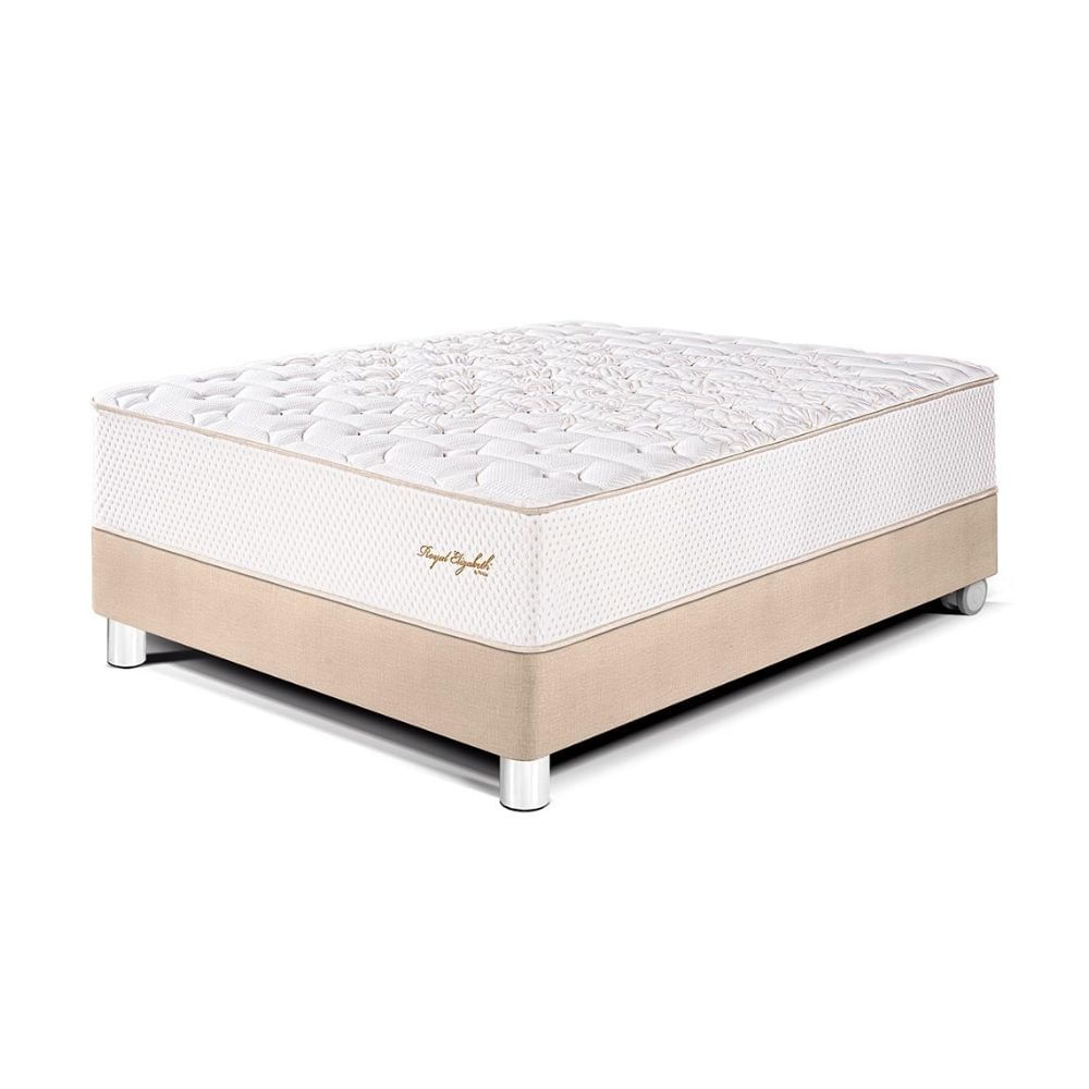 Cama Royal Elizabeth 2 plazas Champagne Paraiso