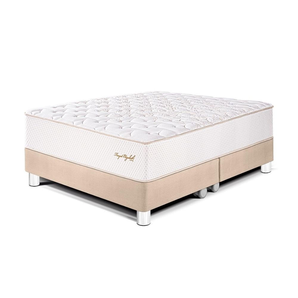 Cama Royal Elizabeth Queen Champagne Paraiso