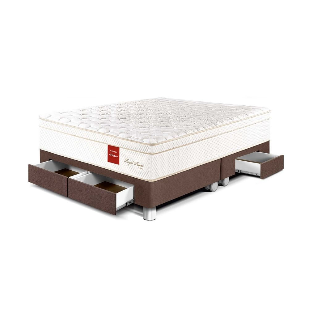 Cama Royal Prince Cajones King Chocolate Paraiso