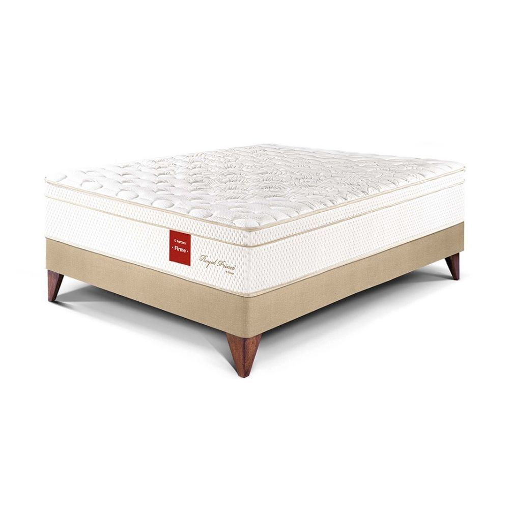 Cama Europea Royal Prince 1.5 plazas Champagne Paraiso